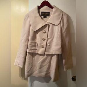 Cream Louis Vuitton suit set